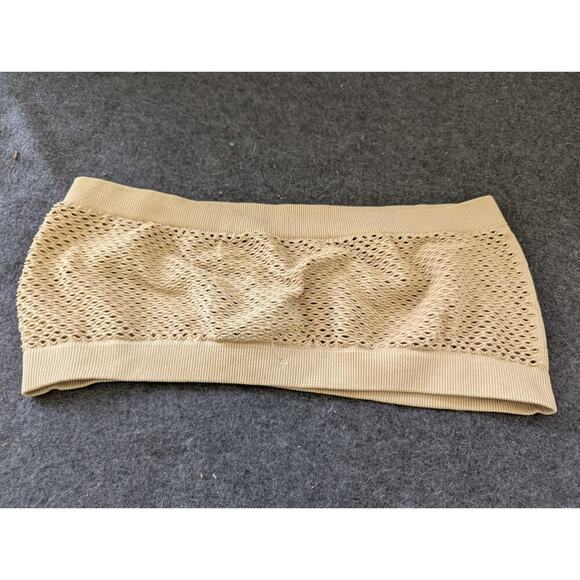 Seamless Sculpt Bandeau Bra Ochre Tan Size L - Picture 4 of 5